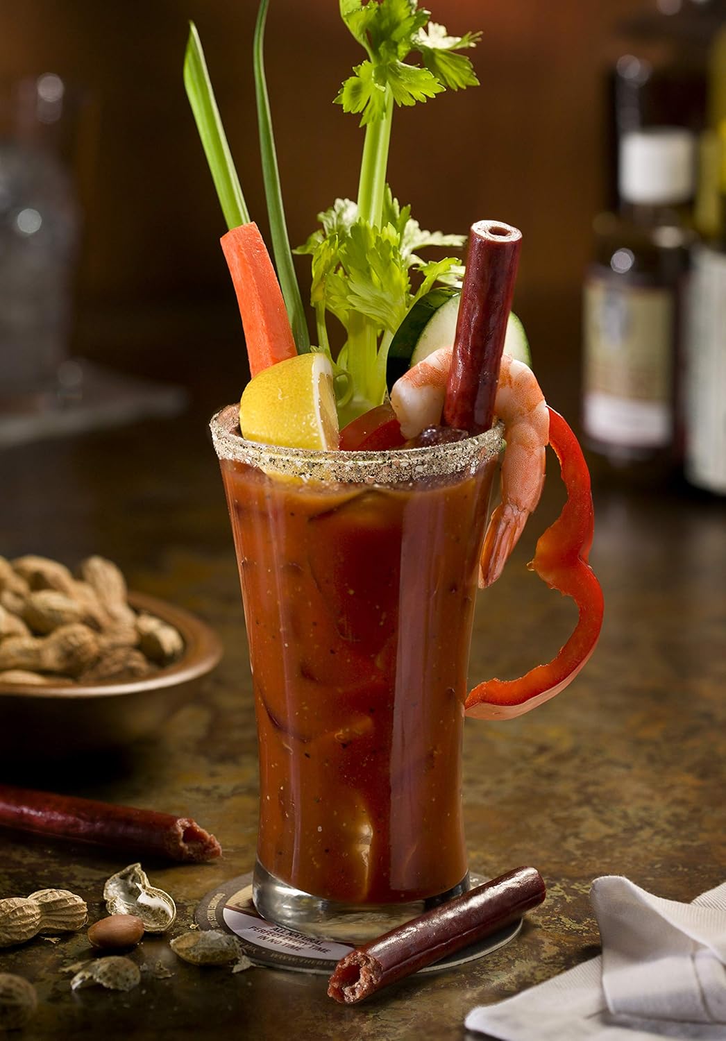 Demitri's Bloody Mary Pepperoni Straws