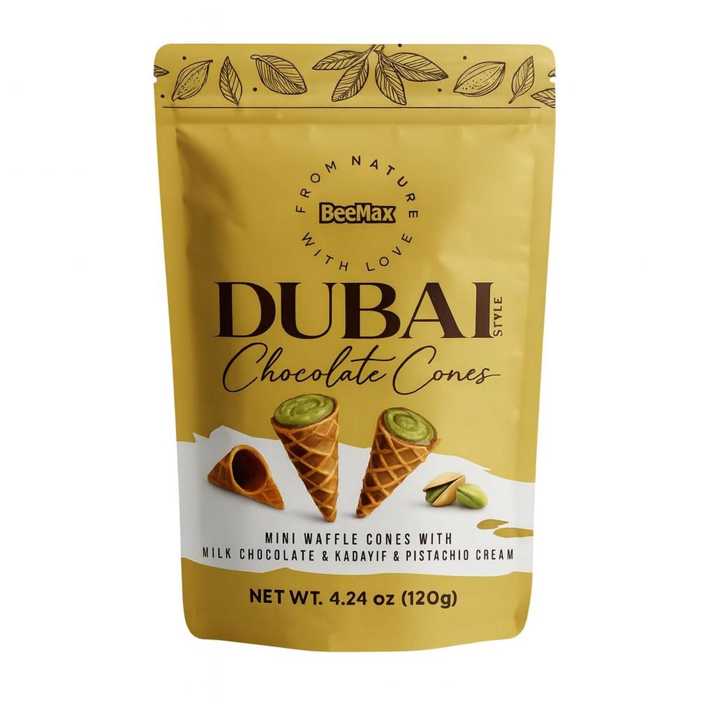 BeeMax Authentic Dubai-Style Chocolate Cones