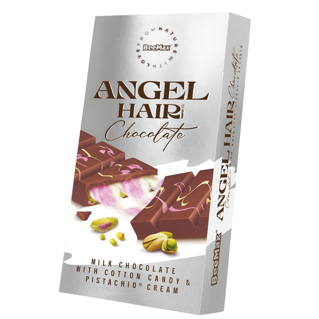 Authentic Dubai-Style Angel Hair Chocolate Bar