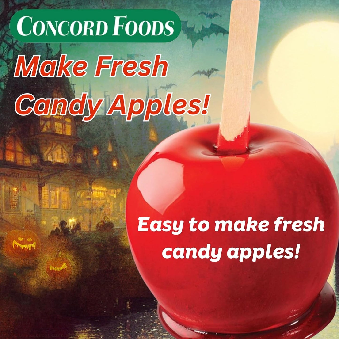 Concord Foods Caramel Apple & Candy Apple Kits