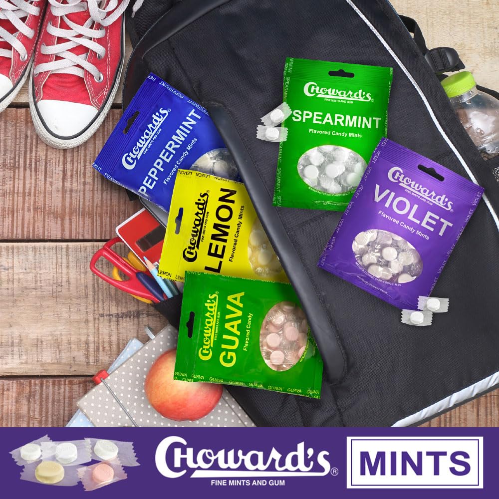 Choward's Assorted Mint and Fruit Candy Bundle