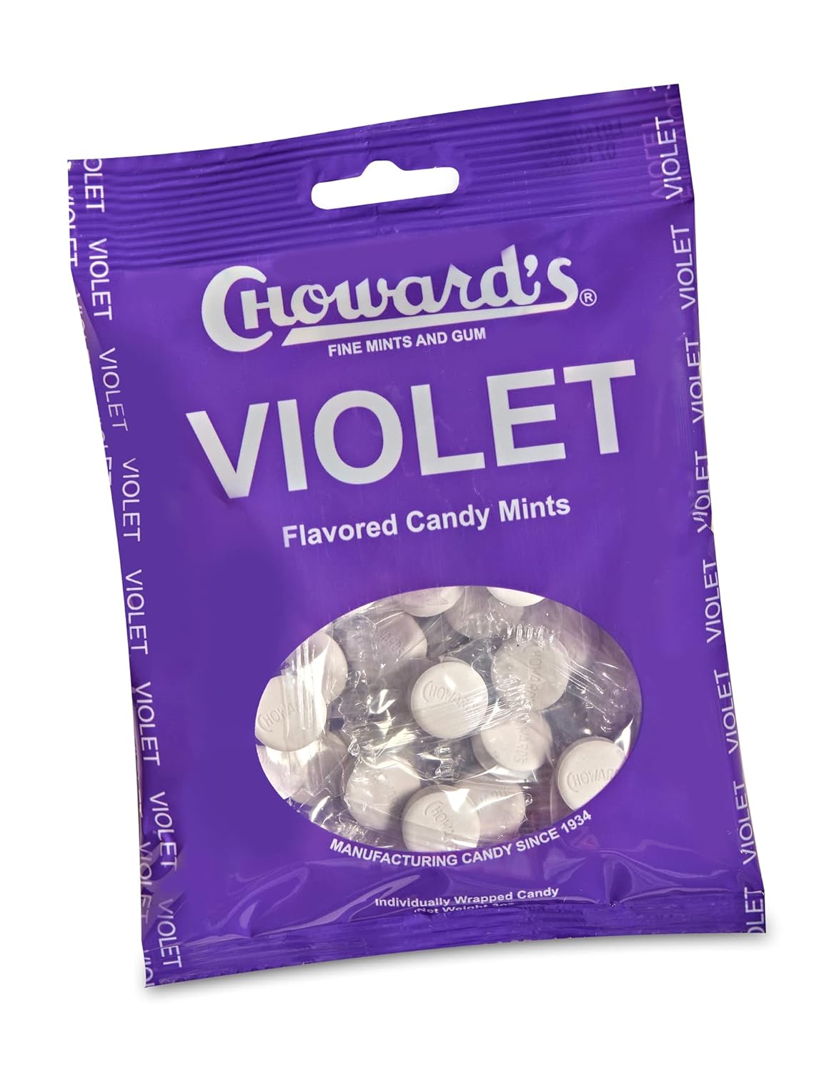 Choward's 3oz Violet Candy Bags 3 Pack