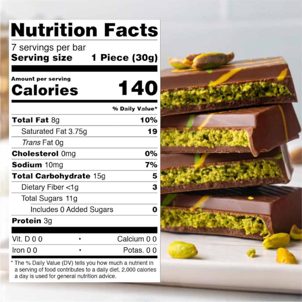 Dubai-Style Mini Chocolate Bar (3 oz)