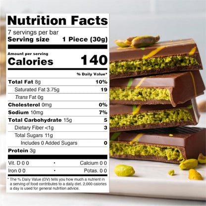 Dubai-Style Mini Chocolate Bar (3 oz)