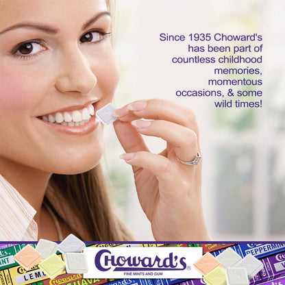 Chowards Mints Variety Pack of 10 - Violet, Spearmint, Peppermint, Guava and Lemon