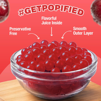 ICEE by BobaVida Blue Raspberry & Cherry Popping Boba Pearls Variety Pack