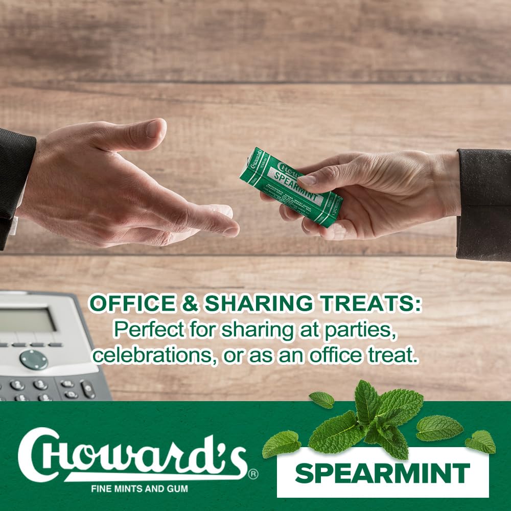 Choward's Spearmint Mints Candy (Pack of 8)