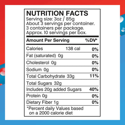 ICEE by BobaVida Blue Raspberry & Cherry Popping Boba Pearls Variety Pack