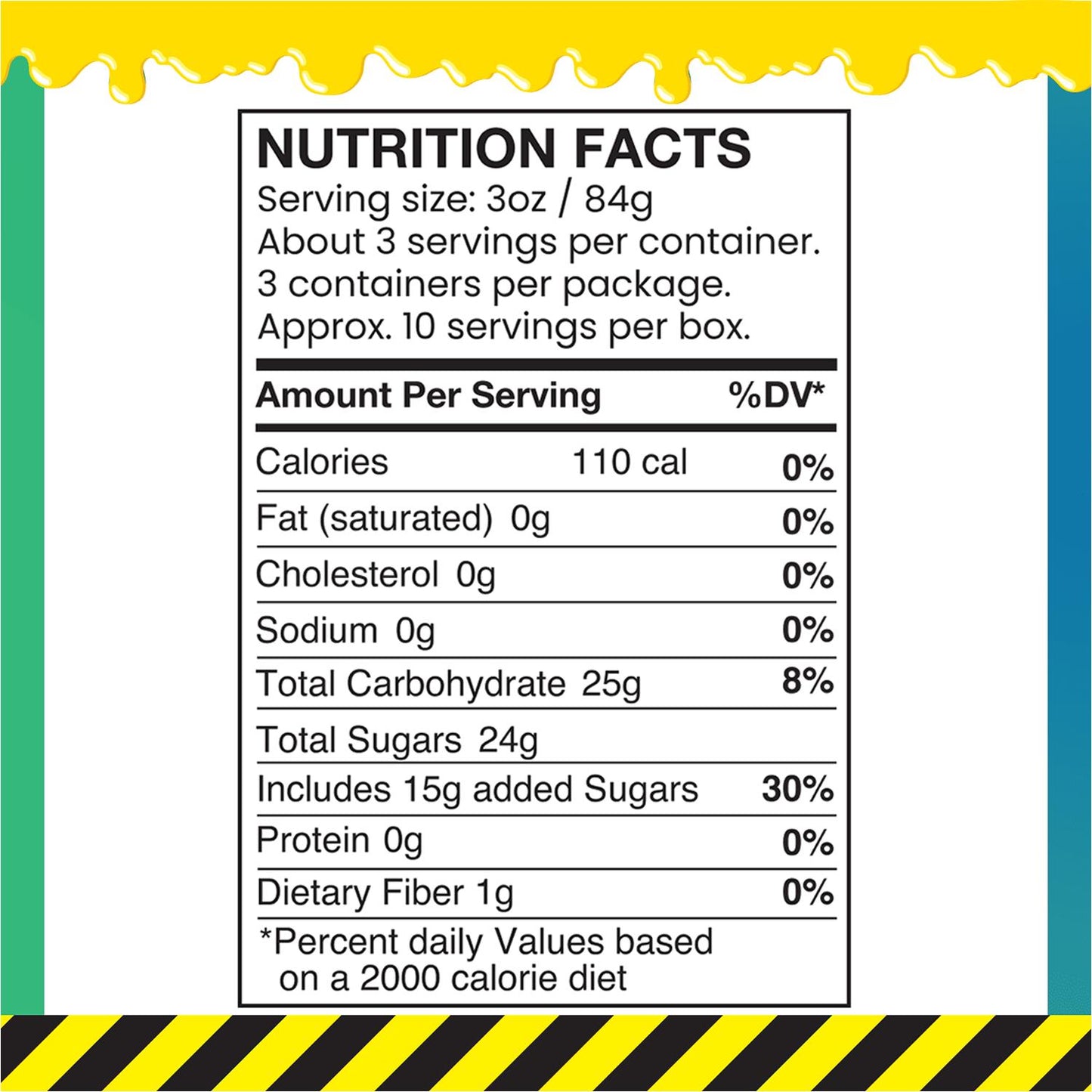 Slime Licker by BobaVida Blue Raspberry & Green Apple Sour Popping Boba Pearls