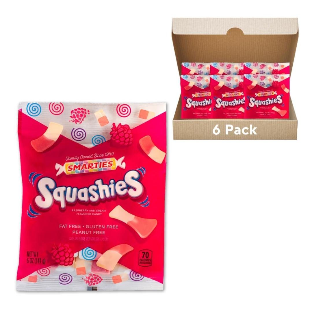 Smarties Squashies Foam Marshmallows Gummies