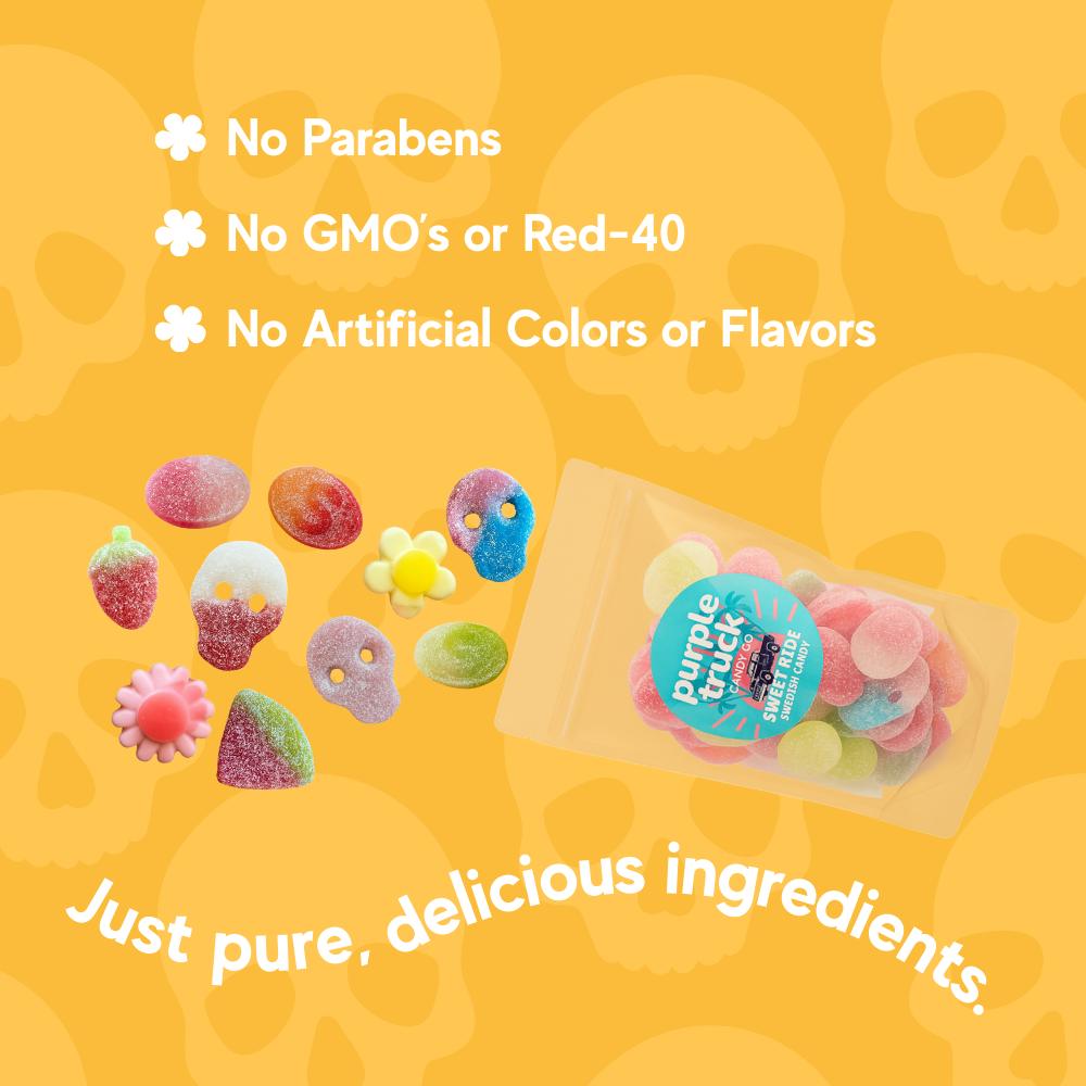 Purple Truck Candy Co. Sweet Ride Swedish Candy Mix .5 Pounds