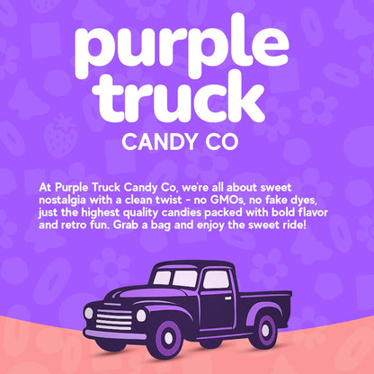 Purple Truck Candy Co. Flower Child Swedish Candy Mix .5 Pounds