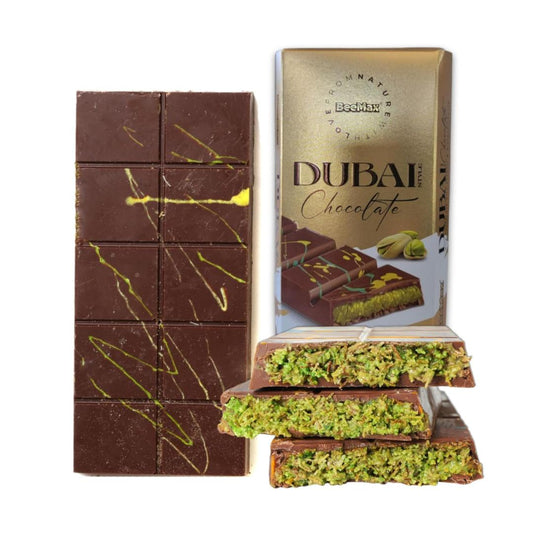 Authentic Dubai-Style Chocolate Bar