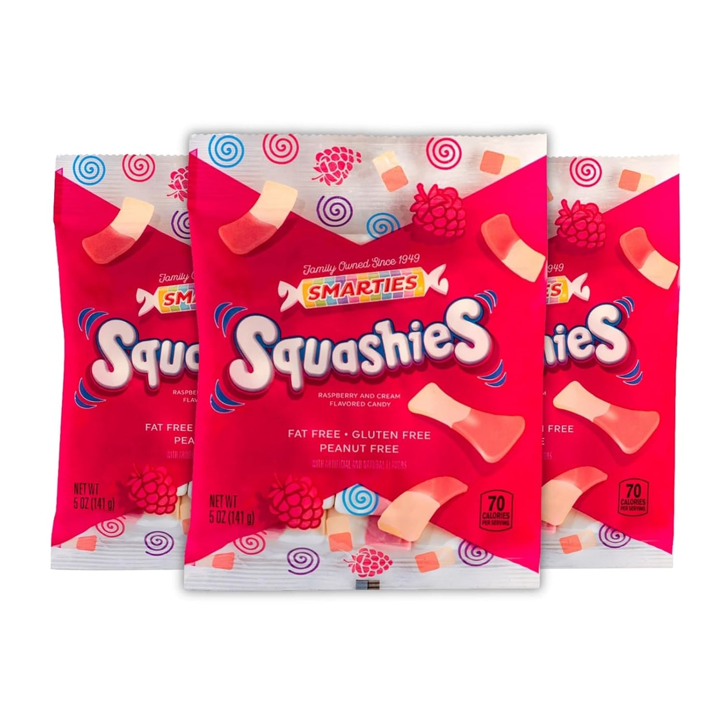 Smarties Squashies Foam Marshmallows Gummies