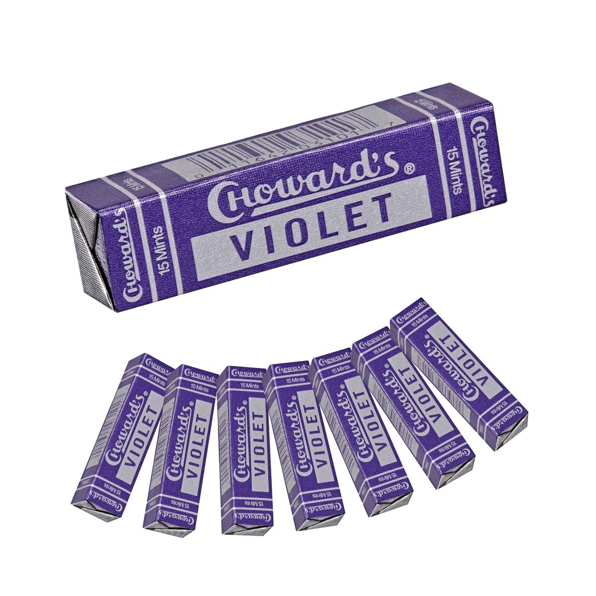 Choward's Violet Mints & Guava Tropical Candy Variety Pack (Pack of 8)