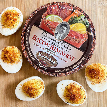 Demitri's Bacon RimShot, Spiced Rim Salt, 4 Ounce Tin