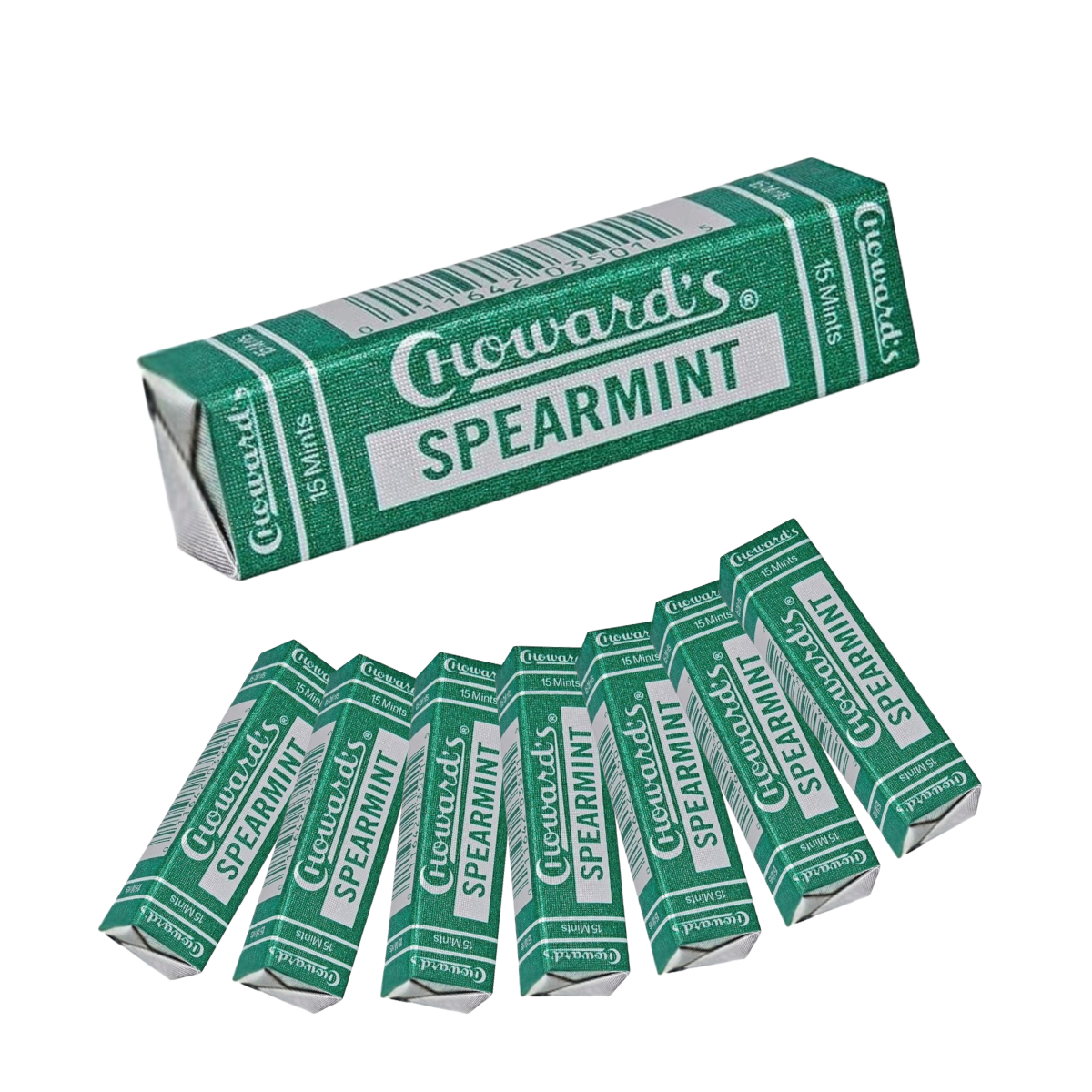 Choward's Spearmint Mints Candy (Pack of 8)